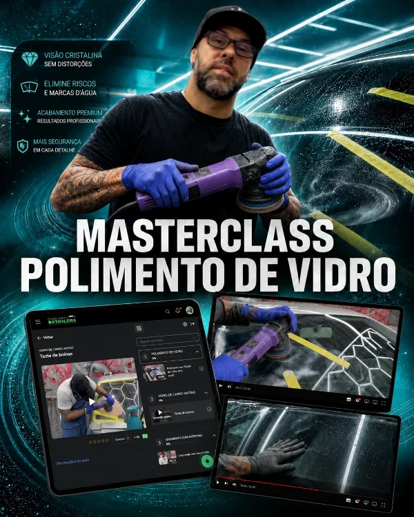 Masterclass Polimento de Vidro