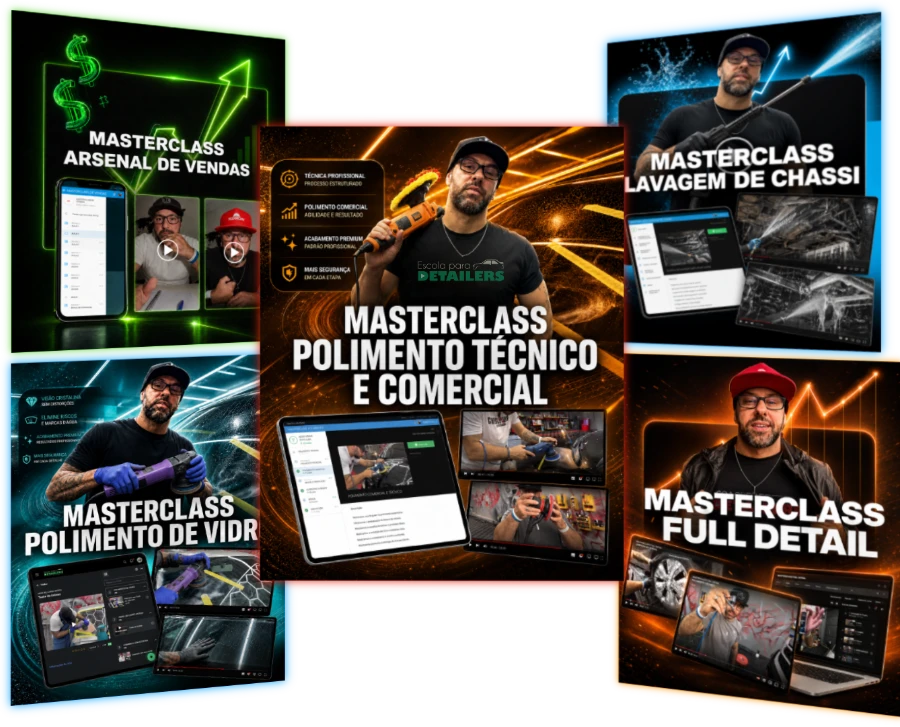 Combo de 5 Masterclasses do Método VQL